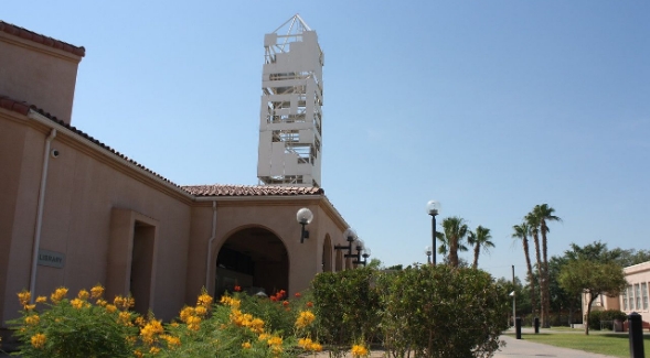 SDSU Imperial Valley Library from outside