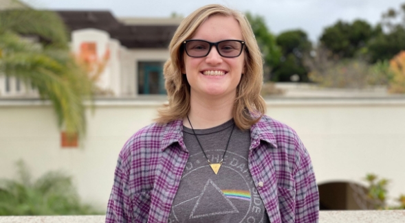 San Diego State University graduate student Lily Hopkins will be supervising The Pride Centers Pride House peer mentorship program.