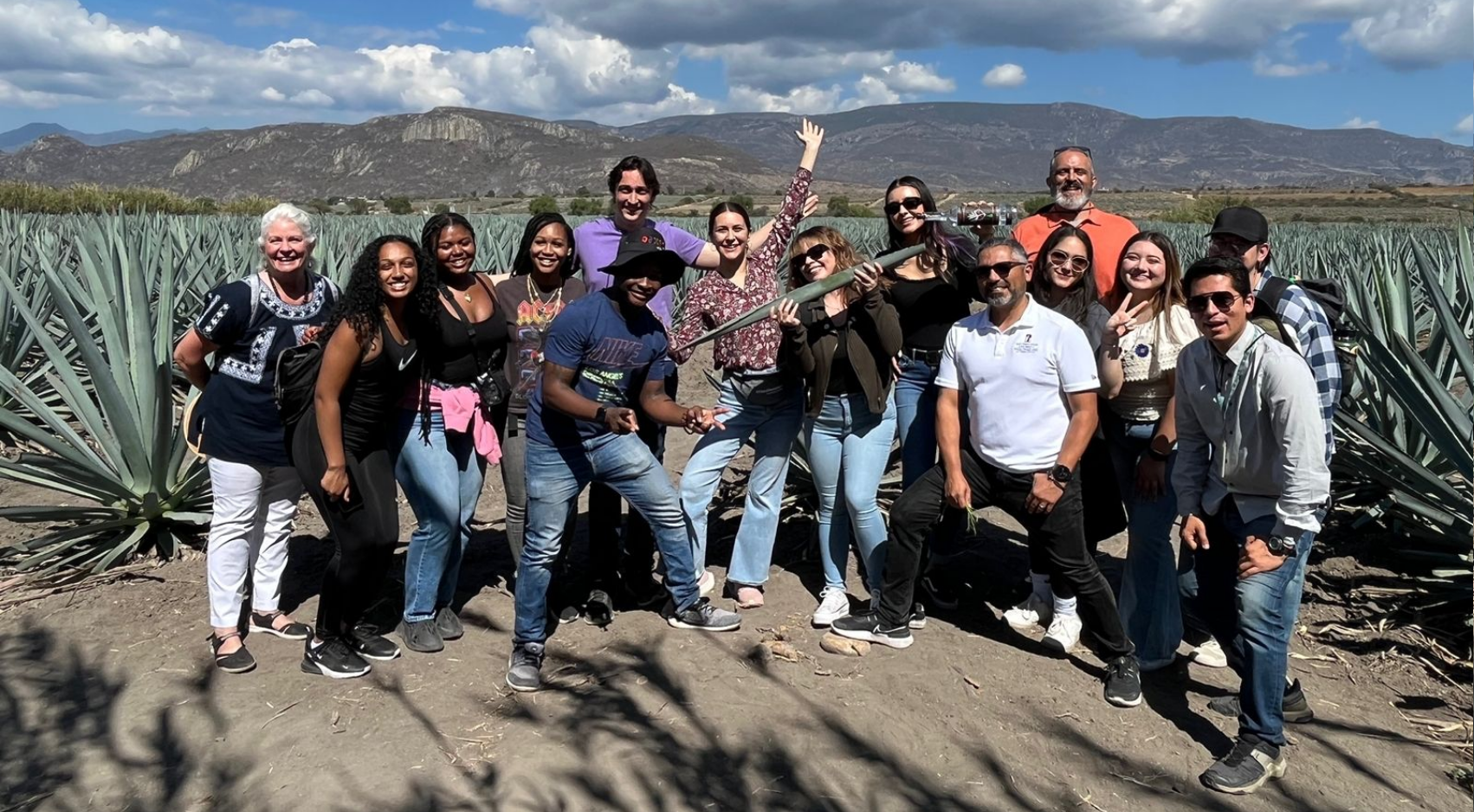 SDSU students learned about opportunities for research and about the university's binational collaboration with Mexico during their trip to the SDSU Oaxaca Center for Mesoamerican Studies. (SDSU)