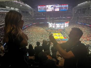 Cole Larson proposed to Megan Varra