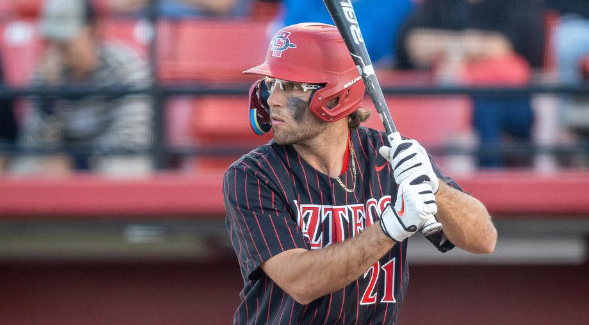 SDSU baseball player Brian Leonhardt. (GoAztecs)