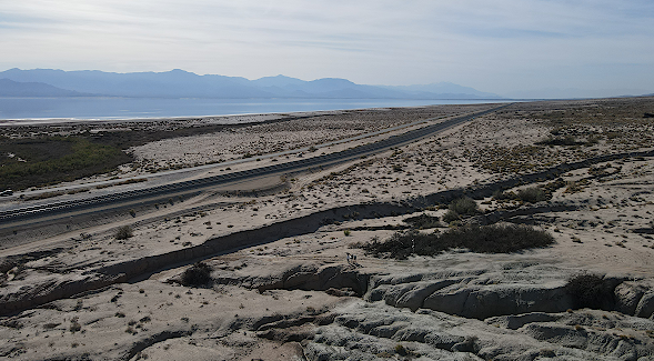 The Salton Sea research area. (Photo courtesy of Ryley Hill)