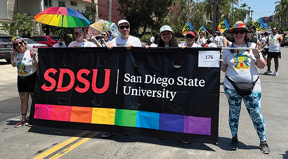 SDSU is the only cmapus in California and one of just two on the West Coast named in 2023's Best of the Best list. (SDSU)