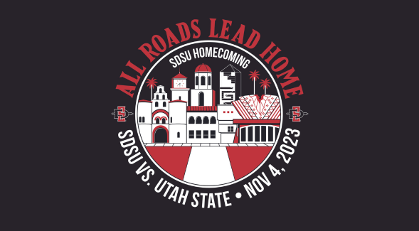 SDSU Homecoming 2023 festivities begin Oct. 30 and culminate with the Nov. 4 football game at Snapdragon against Utah St. (SDSU)