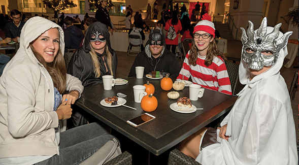 SDSU students celebrate Halloween during Aztec Nights. (SDSU Associated Students)
