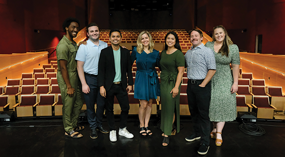 MFA Musical Theatre students headline Children of Eden, a coproduction by the School of Theatre, Television, and Film, and the School of Music and Dance. (SDSU)
