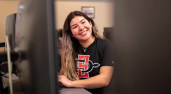 SDSU received the San Diego Business Journals Cybersecurity Workforce Development Initiative of the Year Award  Public. (SDSU)