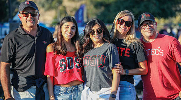 Families and their students participated in various activities across the university during SDSU's Family Weekend 2023. (Photos by Lauren Radack and Sandy Huffaker)