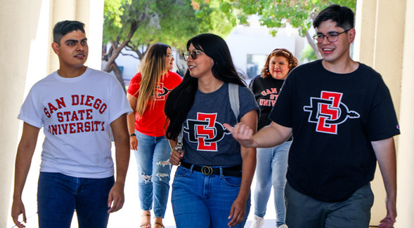 SDSU is among 46 colleges and universities on the 2023 list, announced at the Hispanic Association of Colleges and Universities (HACU) annual meeting in Chicago. (SDSU)