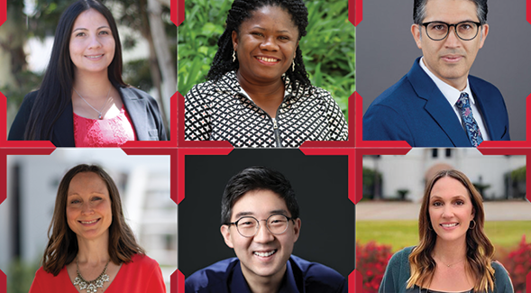 Six San Diego State University faculty members were selected as Presidential Research Fellows. (SDSU)