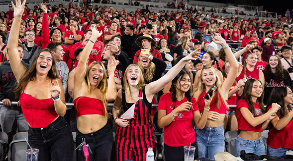 San Diego State wraps up its road part of the season Saturday night at San Jose State. (SDSU)