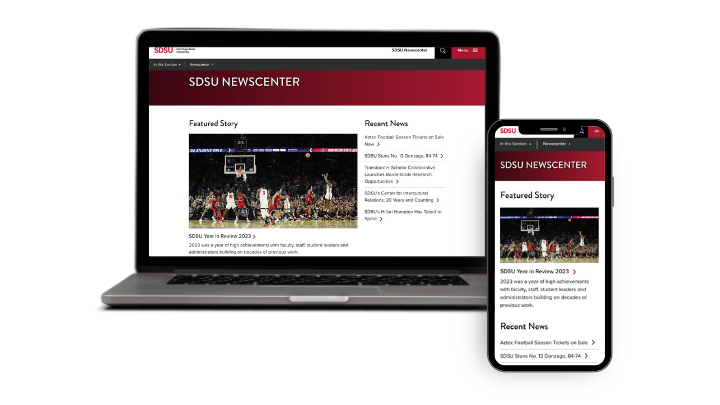 SDSU NewsCenter is the central location for news and features about SDSU.