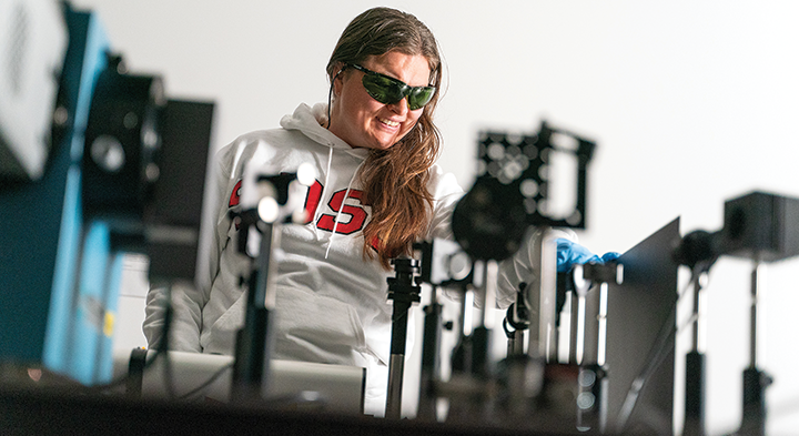 The STEM Forward initiative encapsulates ongoing and future investments in science, technology, engineering and mathematics (STEM) research and teaching with key projects happening across SDSU colleges and campuses. (SDSU)