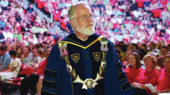 Known as a visionary educator and philosopher during his 15-year tenure as president, Weber leaves a legacy of academic excellence and service. 