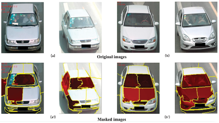 Image of cars with no license plate information