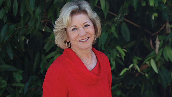 Julie Dillon, graduate of SDSU's real estate program, class of 1976.