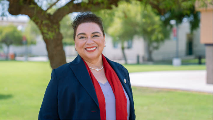 Guillermina Gina Nuñez-Mchiri, SDSU Imperial Valley dean, received the recognition in honor of Women’s History Month (SDSU Imperial Valley).