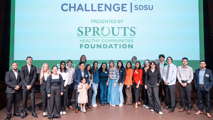 Eight teams competed at the SDSU Social Venture Challenge 2025 Presented by Sprouts. (SDSU)