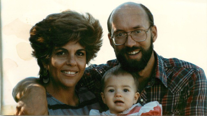 Alba, Pat, and Nicole in 1987 (Courtesy Pat Thompson)